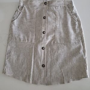 Potter's Pot linen/cotton blend skirt size small